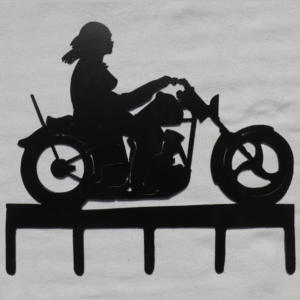Man Biker Key Hook