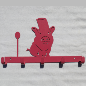 Chef Piggy Key Hook