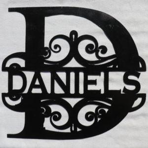 "D" Monogram