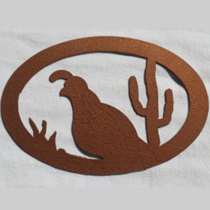 9" Quail Oval