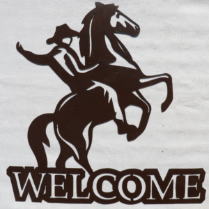 Rearing Horse Welcome